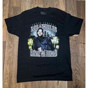 BOYZ N THE HOOD Men's Large T-SHIRT Black 90s LA Movie Rap Hip Hop Ice Cube